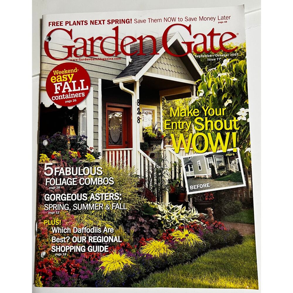 Garden Gate Gardening Back Issues September/October 2007 Issue 77